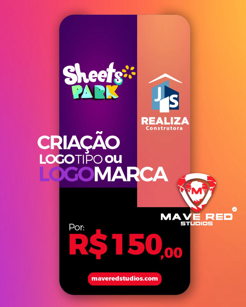 Criação de Logotipo ou Logomarca por MAVE RED STUDIOS - Goiânia