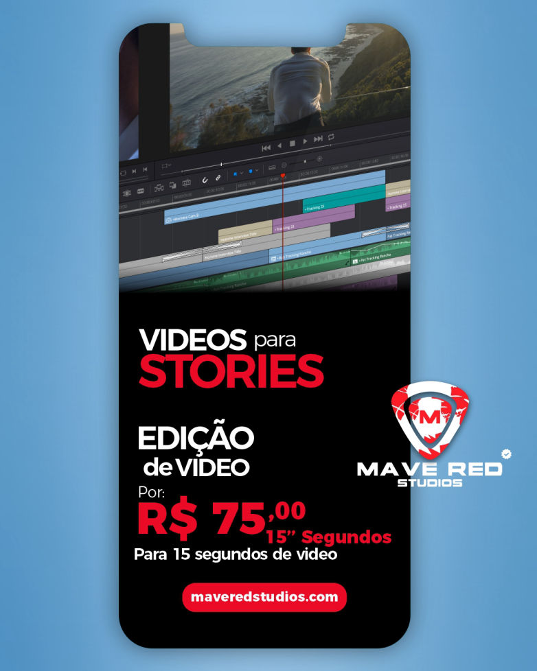 Video para Stories - Edição Profissional por MAVE RED STUDIOS - Goiânia